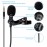 Lavalie Microphone 3.5mm Jack Tie Clip Microphones USB Audio lapel Mic for iPhone Android mobile phone Camera PC Computer Laptop