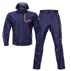 LYSCHY 2019 Fashion Motorcycle Rider Raincot Reflective large size rain coat outdoor sport suit coat Impermeable Motociclista