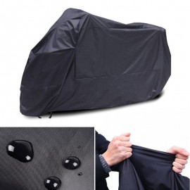 Motorcycle Cover S M L XL Universal Outdoor Rain UV Protector Scooter All Season Waterproof Bike Rain Dustproof Cover