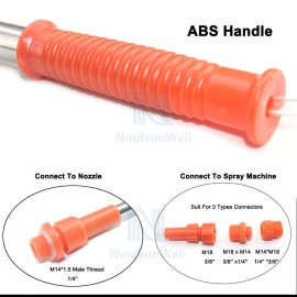 NuoNuoWell Agriculture High Pressure 2.4m Pesticides Spray Extension Bar Fishing Rod Type Spray Rod Fruit Tree Spraying