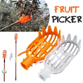 2color Plastic Fruit Picker Catcher Fruit Picking Tool Gardening Farm Garden Hardware Picking Equipment Garden Greenhouse Tool