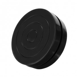 1pc Black Plastic Turntable 360 Flexible Rotation Wheel Pottery Rotary Plate Sculpture Board Clay Sculpture Model-making Tools