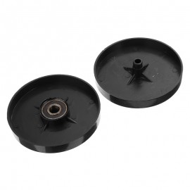 1pc Black Plastic Turntable 360 Flexible Rotation Wheel Pottery Rotary Plate Sculpture Board Clay Sculpture Model-making Tools
