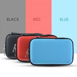 Square Earphone Wire Organizer Box Data Line Cables Storage Box Case Container Coin Headphone Protective Box 8cm
