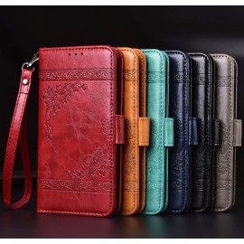 Flip Leather Case For Doogee X60L Fundas Printed Flower 100% Special wallet stand case with Strap