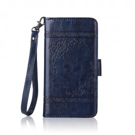 Flip Leather Case For Doogee X60L Fundas Printed Flower 100% Special wallet stand case with Strap