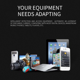 Voth 20000 mAh Power Bank Portable Polymer 2 USB Power Bank battery power bank 20000mah 2.1A Phone External Battery