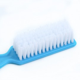 1pc Plastic Manicure Pedicure Brush Nail Cleaning Tools Soft Remove Dust Makeup Brushes Nail Care Accessories Random Color TR095