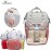Lequeen Fashion Mummy Maternity Nappy Bag Large Capacity Nappy Bag Travel Backpack Nursing Bag for Baby Care Women's Fashion Bag
