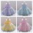 Newborn Baby Girl Princess Dresses Yellow Lace Dress Flowers Bow Cute Birthday Party Summer Ropa de Bebe Vestido infantil menina
