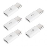 5/1pcs Micro USB Female To Type C Male Adapter for Xiaomi Phone Micro To USB-C Type-C USB 3.1 Data Charging for Huawei Samsung