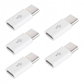 5/1pcs Micro USB Female To Type C Male Adapter for Xiaomi Phone Micro To USB-C Type-C USB 3.1 Data Charging for Huawei Samsung