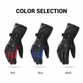 SUOMY Motorcycle Gloves Men 100% Waterproof Windproof Winter Gant Moto Gloves Touch Screen Guantes Moto Motorbike Riding Gloves