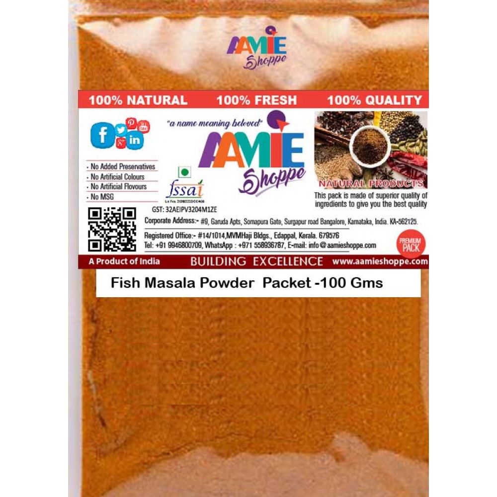 Aamie Fish Masala 100g